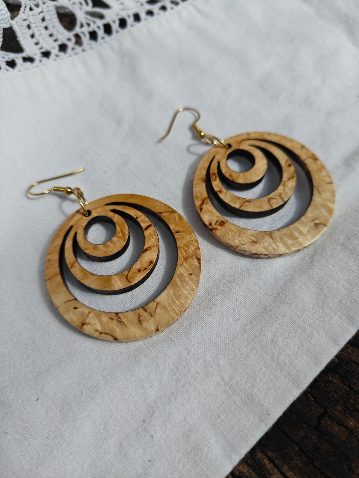 Three Moons - earrings