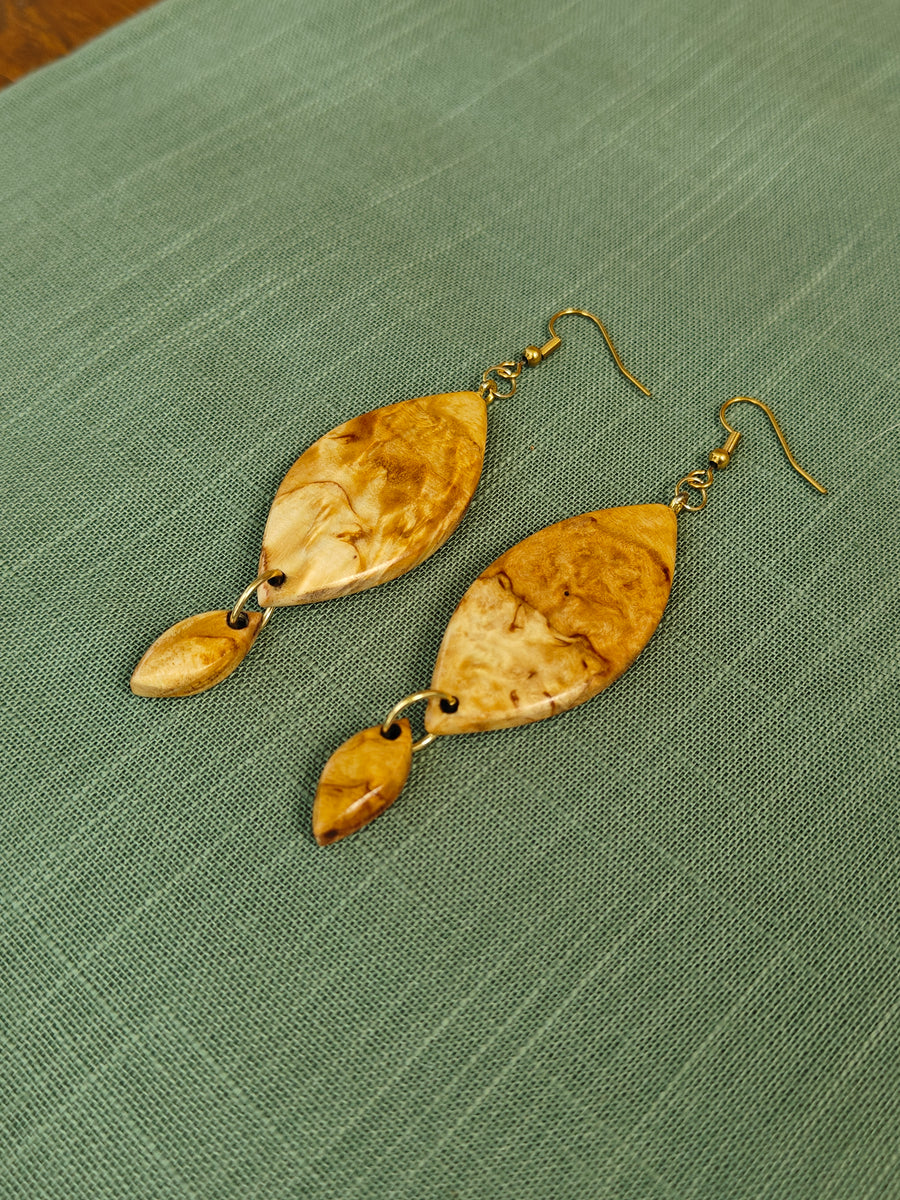 Spring Leaf - Earrings